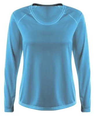 A4 N3396 - SureColor Long Sleeve Cationic Tee Ltblue