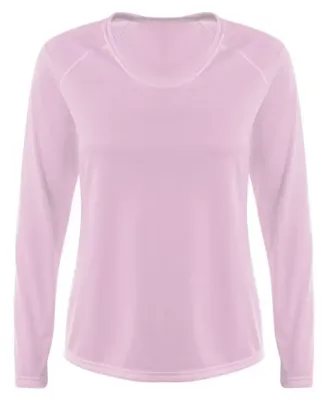 A4 N3396 - SureColor Long Sleeve Cationic Tee Pink