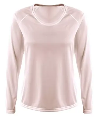 A4 N3396 - SureColor Long Sleeve Cationic Tee White
