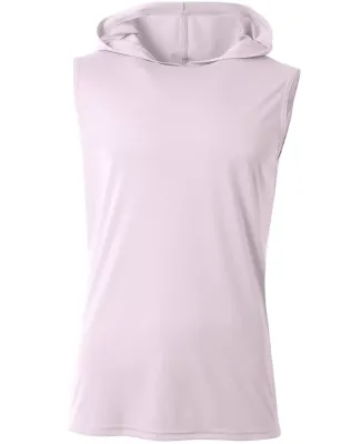 A4 N3410 - Cooling Performance Sleeveless Hooded T WHITE