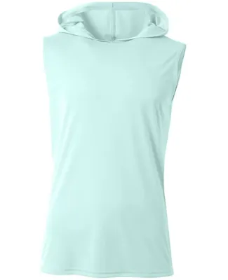 A4 N3410 - Cooling Performance Sleeveless Hooded T PASTEL MINT