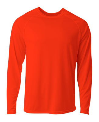 A4 NB3396 - Youth SureColor Long Sleeve Cationic T Athletic Orange