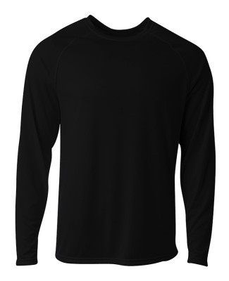 A4 NB3396 - Youth SureColor Long Sleeve Cationic T Black