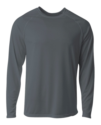 A4 NB3396 - Youth SureColor Long Sleeve Cationic T Graphite