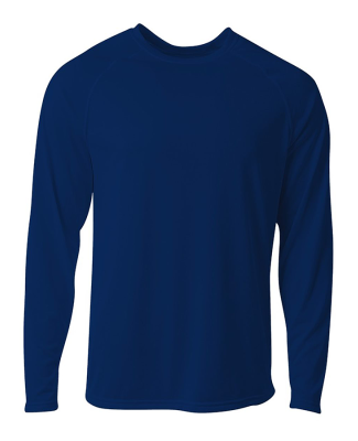 A4 NB3396 - Youth SureColor Long Sleeve Cationic T Navy