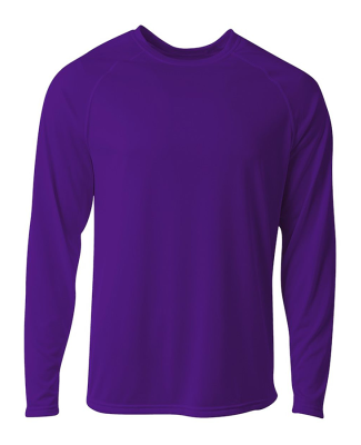 A4 NB3396 - Youth SureColor Long Sleeve Cationic T Purple