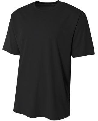 A4 NB3402 - Youth Sprint Basic T-Shirt in Black