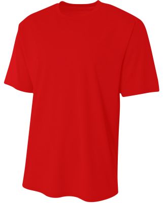 A4 NB3402 - Youth Sprint Basic T-Shirt in Scarlet