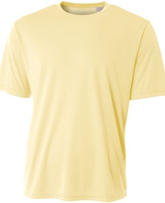 A4 NB3402 - Youth Sprint Basic T-Shirt in Light yellow