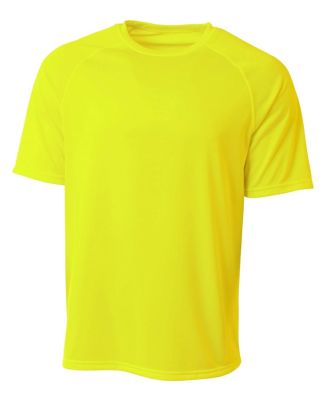 A4 NB3393 - Youth SureColor Short Sleeve Cationic  Safetyyellow