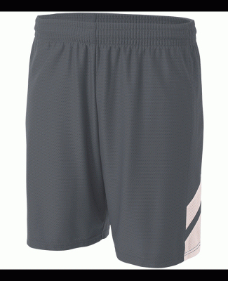 A4 N5178 - Fast Break Shorts Graphite/White