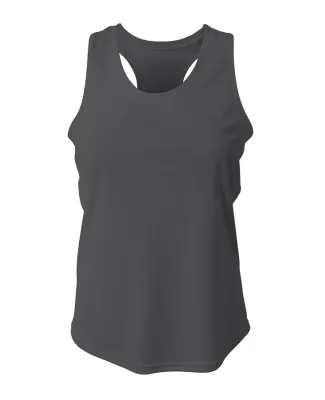 A4 NW1179 - Athletic Racerback Tank Graphite