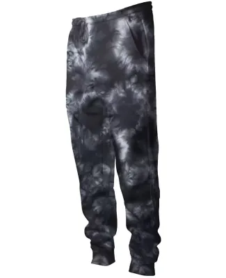 Independent Trading Co. PRM50PTTD Tie-Dyed Fleece  Tie Dye Black