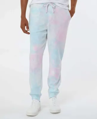 Independent Trading Co. PRM50PTTD Tie-Dyed Fleece  Tie Dye Cotton Candy
