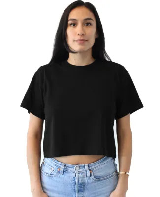 Next Level Apparel 1580 Ladies' Ideal Crop T-Shirt BLACK