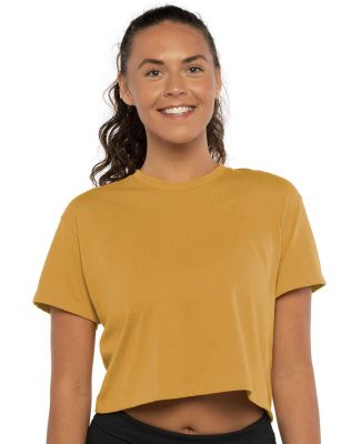 Next Level Apparel 1580 Ladies' Ideal Crop T-Shirt in Antique gold