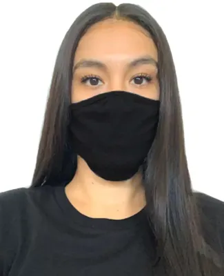 Next Level Apparel M100 Adult Eco Face Mask BLACK