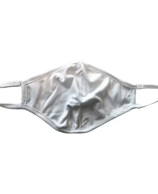 Next Level Apparel M100 Adult Eco Face Mask WHITE