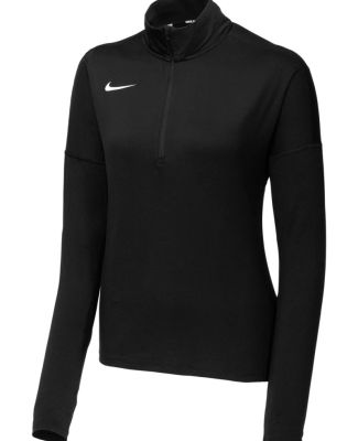 Nike 897021  Ladies Dry Element 1/2-Zip Cover-Up Black