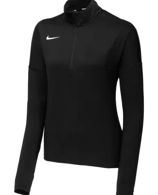 Nike 897021  Ladies Dry Element 1/2-Zip Cover-Up Black
