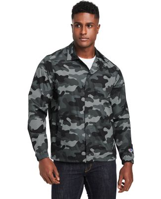 Champion Clothing CO126 Coach's Jacket in Concrete camo