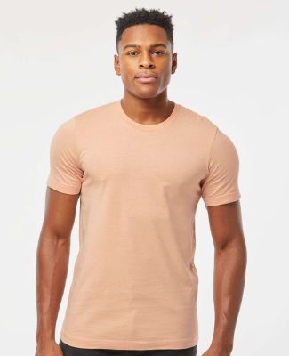 Tultex Premium 502 - Premium Cotton Tee in Peach