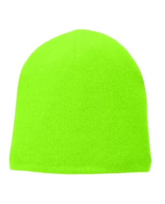 Port & Company CP91L    Fleece-Lined Beanie Cap Neon Green