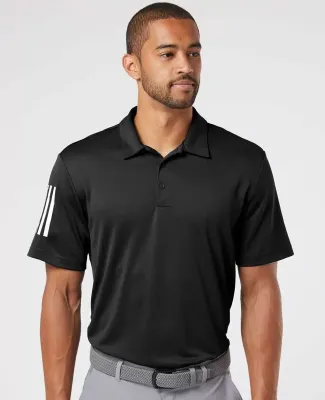 Adidas Golf Clothing A480 Floating 3-Stripes Sport Black/ White