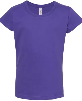 3362 ALSTYLE Girl Sheer Jersey Full Length T Purple