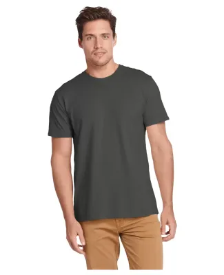 Delta Apparel 12600L   Adult S/S Tee in Charcoal