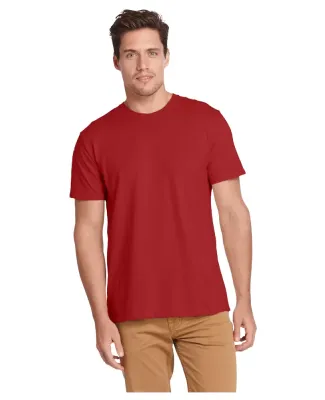 Delta Apparel 12600L   Adult S/S Tee in New red