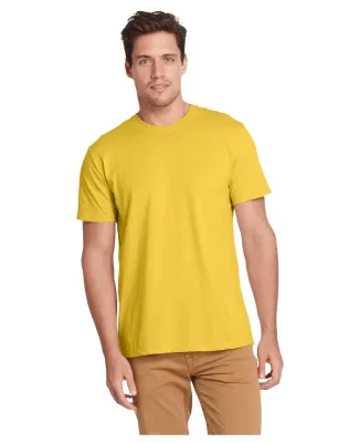 Delta Apparel 12600L   Adult S/S Tee in Sunflower