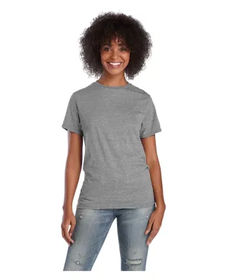 Delta Apparel 14600L   Adult S/S Tee in Graphite snow heather