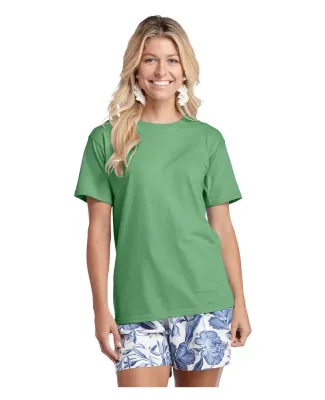Delta Apparel 19100   Adult S/S Tee in Grass green