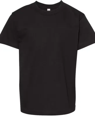3381 ALSTYLE Youth Retail Short Sleeve Tee Black
