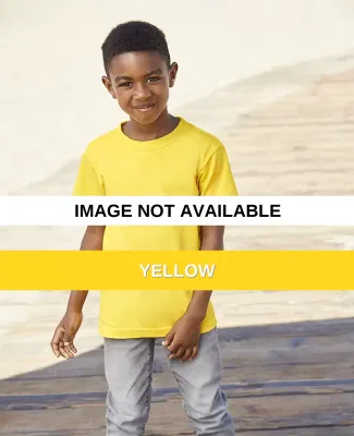 Alstyle 3382 Improved Yth Short Sleeve Tee Yellow
