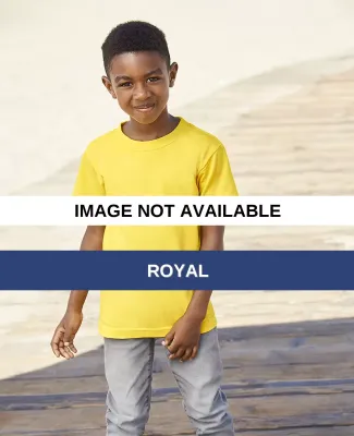 Alstyle 3382 Improved Yth Short Sleeve Tee Royal