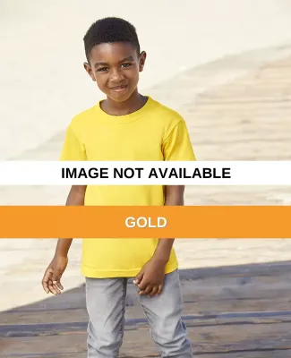 Alstyle 3382 Improved Yth Short Sleeve Tee Gold