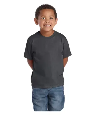 Delta Apparel 65300   Juvenile S/S Tee in Charcoal