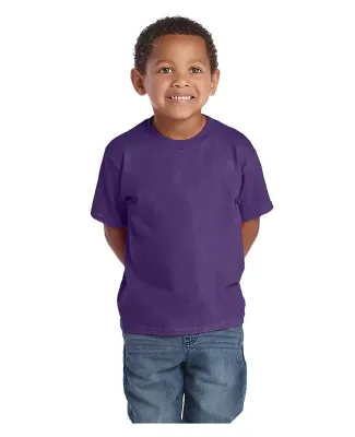 Delta Apparel 65300   Juvenile S/S Tee in Purple