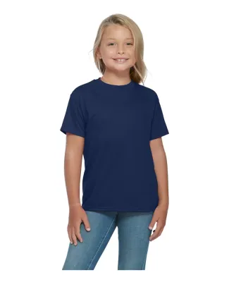 Delta Apparel 65359   Youth Retail Tee in Deep navy
