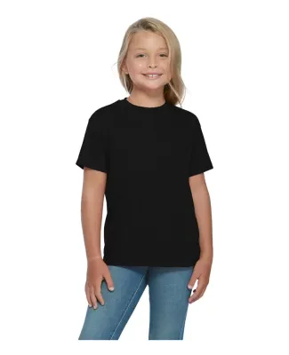Delta Apparel 65359   Youth Retail Tee in Black