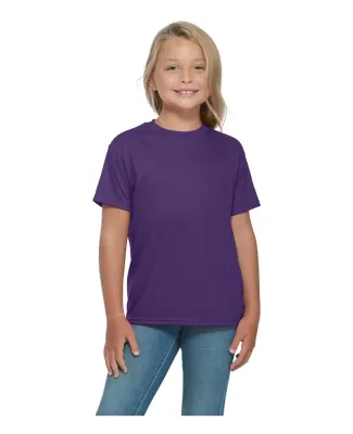 Delta Apparel 65359   Youth Retail Tee in Purple