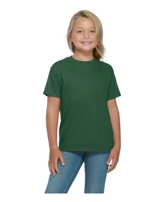 Delta Apparel 65359   Youth Retail Tee in Forest