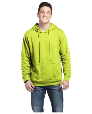 Delta Apparel 90200   7 Ounce 75/25 Hoodie in Safety green