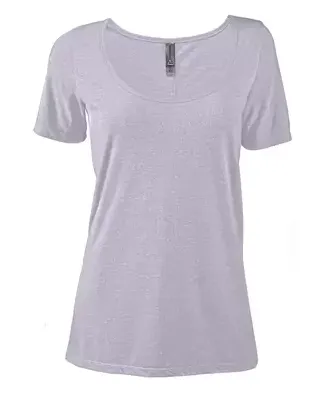Delta Apparel P504T   Ladies Scoop TRI in Iris quartz p3p