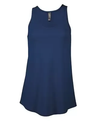 Delta Apparel P506C   Ladies Tank CVC in Athletic navy a2u