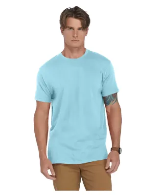 Delta Apparel P601   Mens SS Crew in Pool