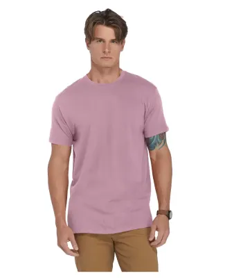 Delta Apparel P601   Mens SS Crew in Petal