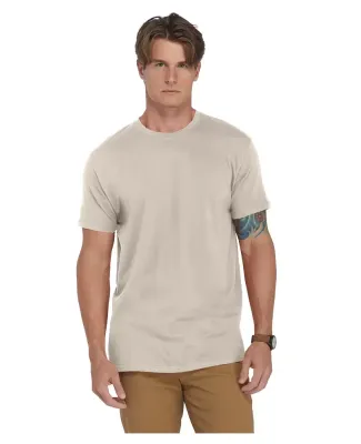 Delta Apparel P601   Mens SS Crew in Putty